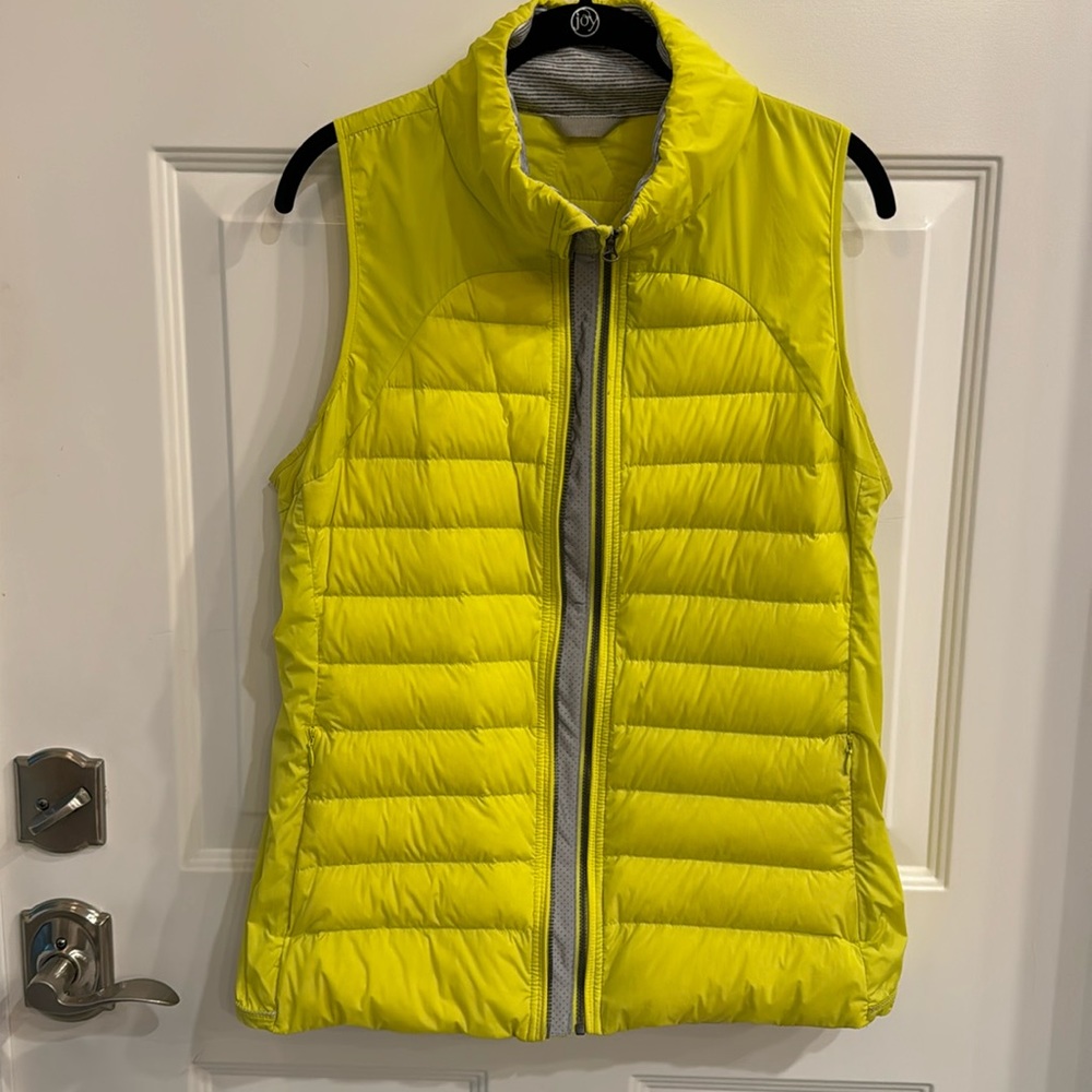 Lululemon Fluffed Up Vest size 12